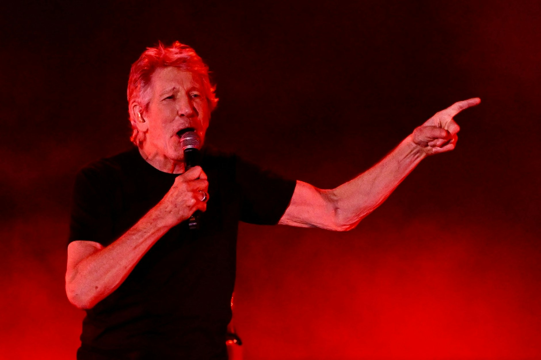 Roger Waters während eines Konzerts im Oktober 2023