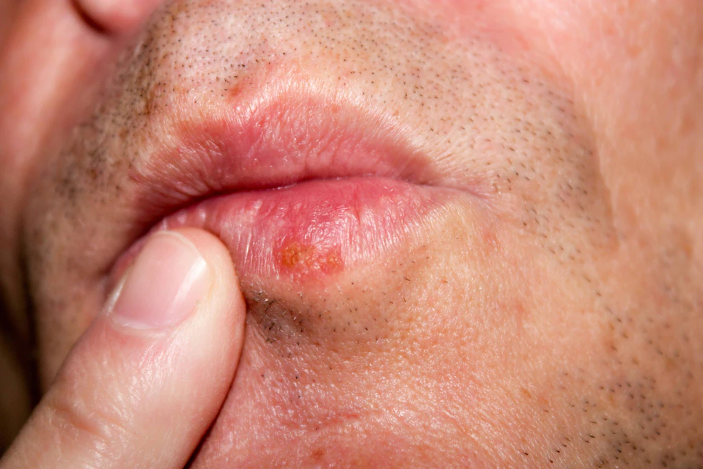 Stress Bläschen Lippe Kein Herpes www.berliner-kurier.de