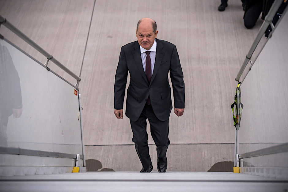 Ist es die letzte Dienstreise von Olaf Scholz in die USA?