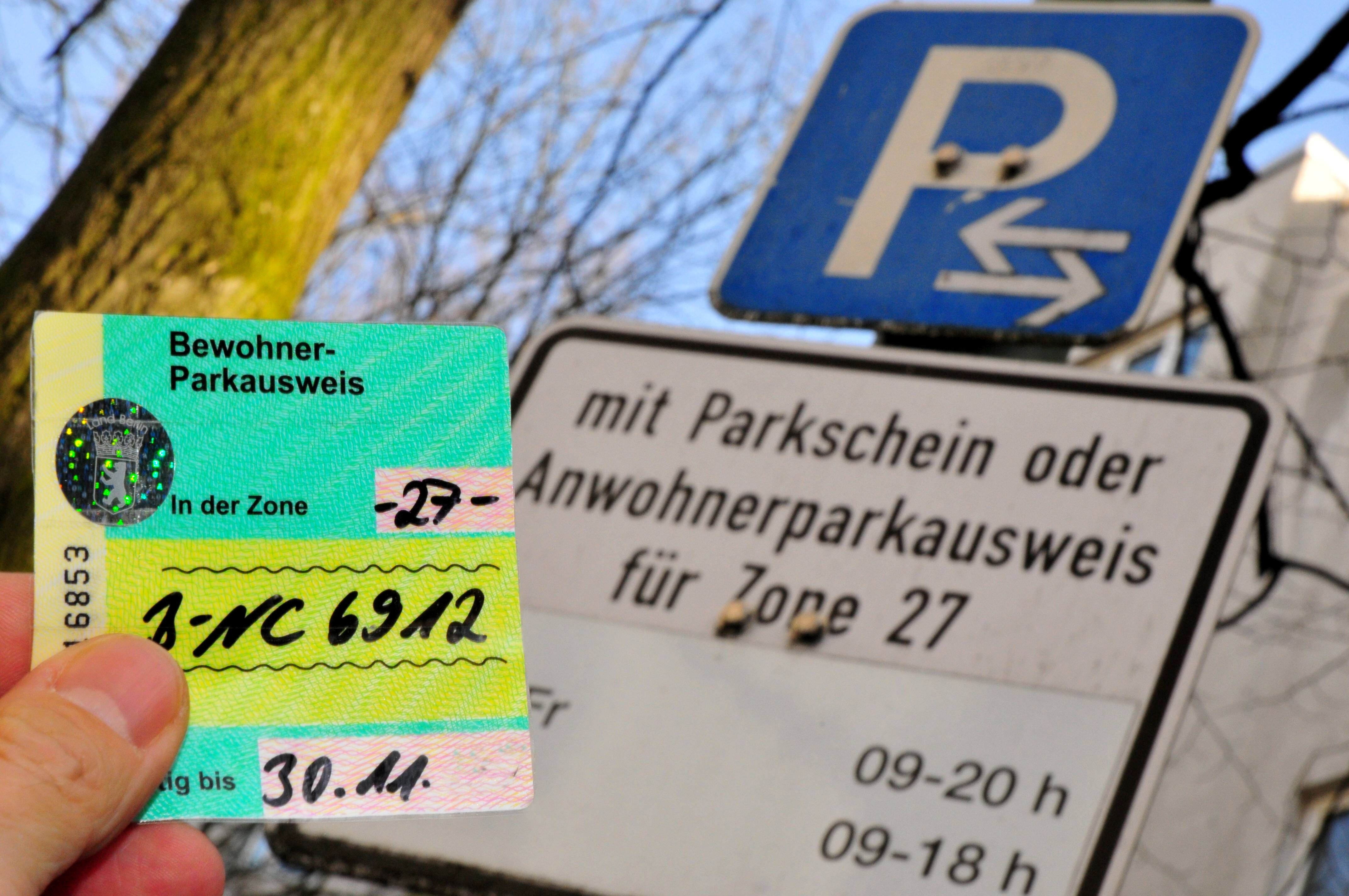 Anwohnerparken wird teurer – 100 Euro für zwei Jahre