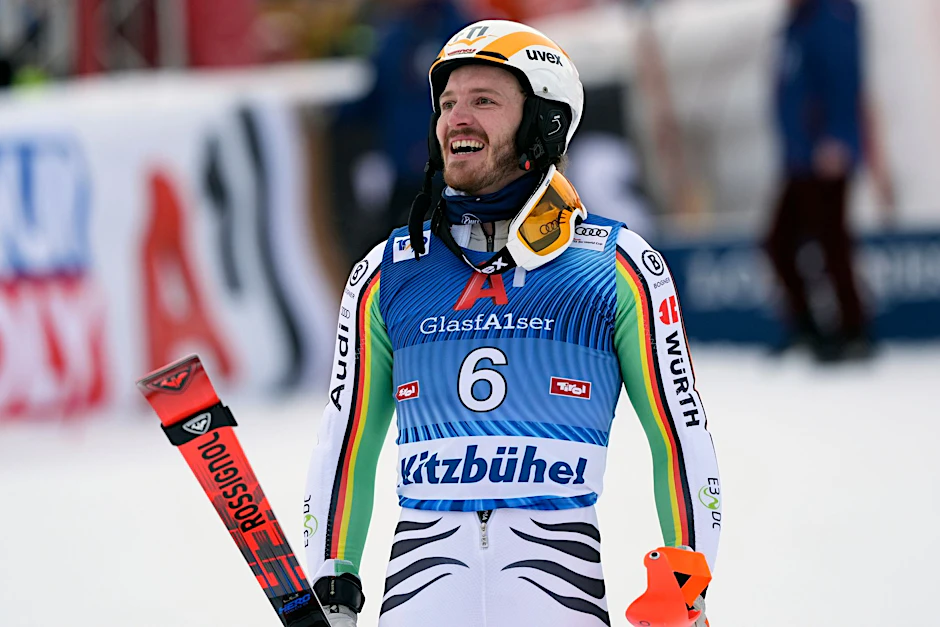 Holte in Kitzbühel den vierten Weltup-Sieg seiner Karriere: Linus Strasser.  