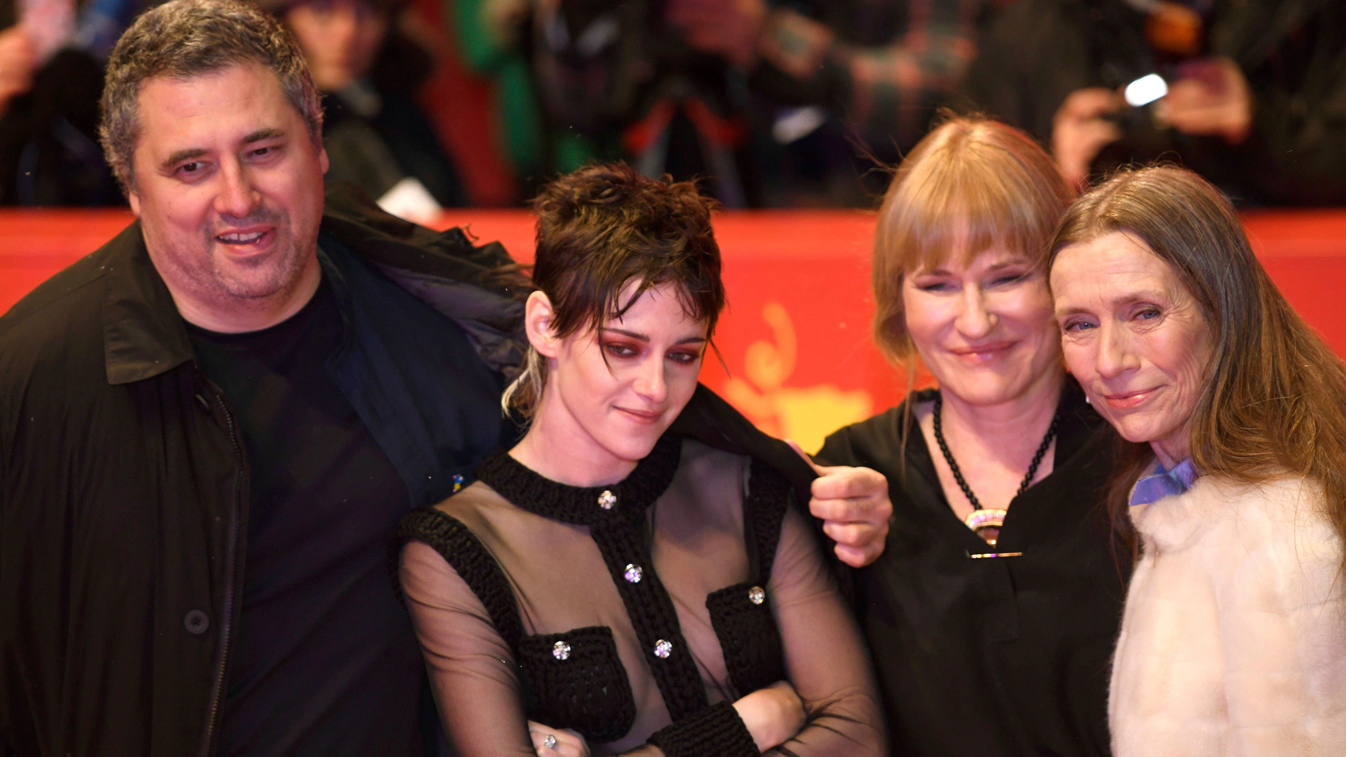 Die Berlinale-Jury von 2023: Radu Jude, Kristen Stewart und Valeska Grisebach (v. l.) neben Mariette Rissenbeek.
