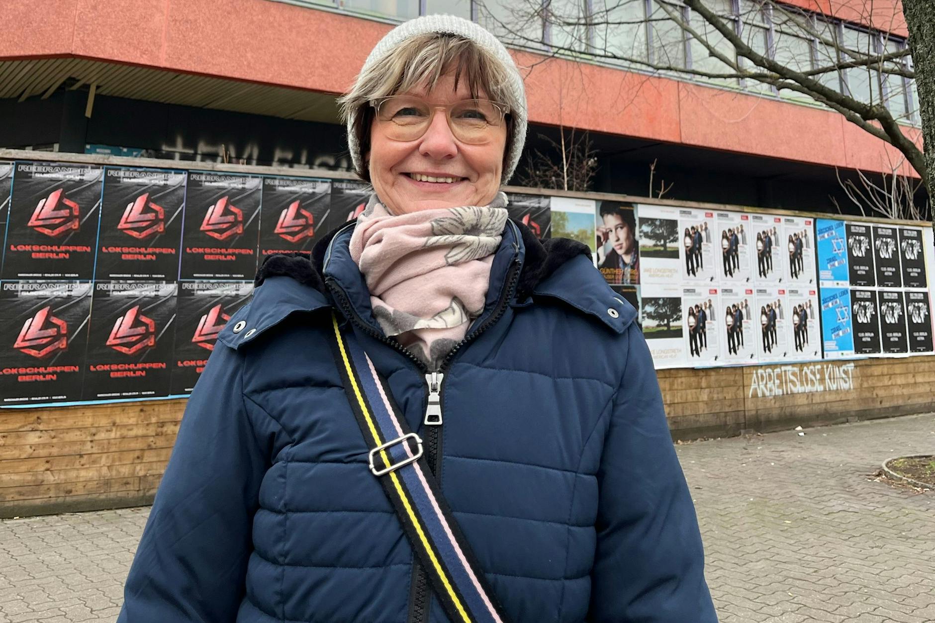 Sylvia Münzberg (60) aus Friedrichshain bedauert die bevorstehende Zukunft der SEZ sehr.