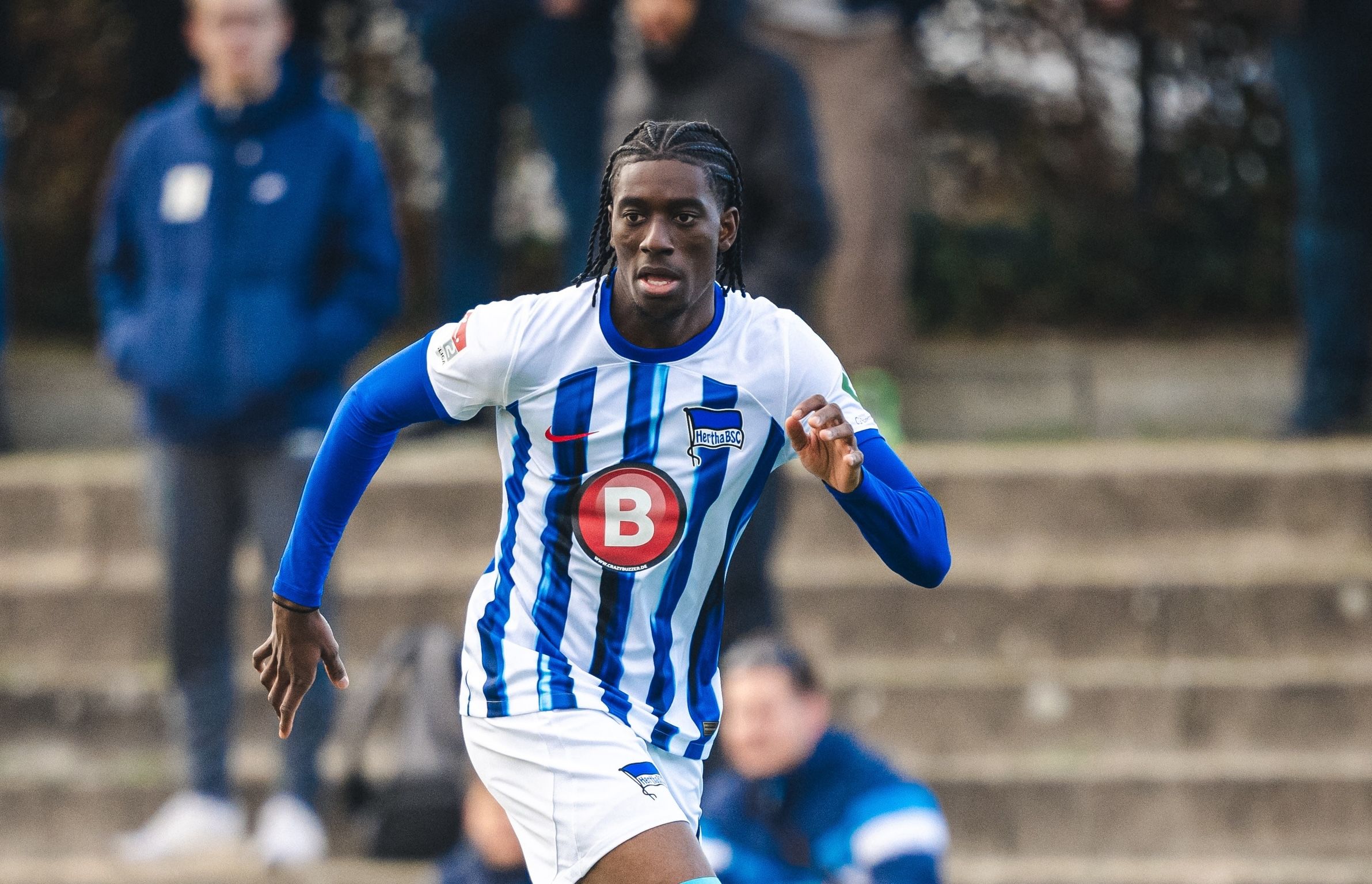 Hertha BSC: Kelian Nsona nicht mehr dabei, sondern ab in die Slowakei