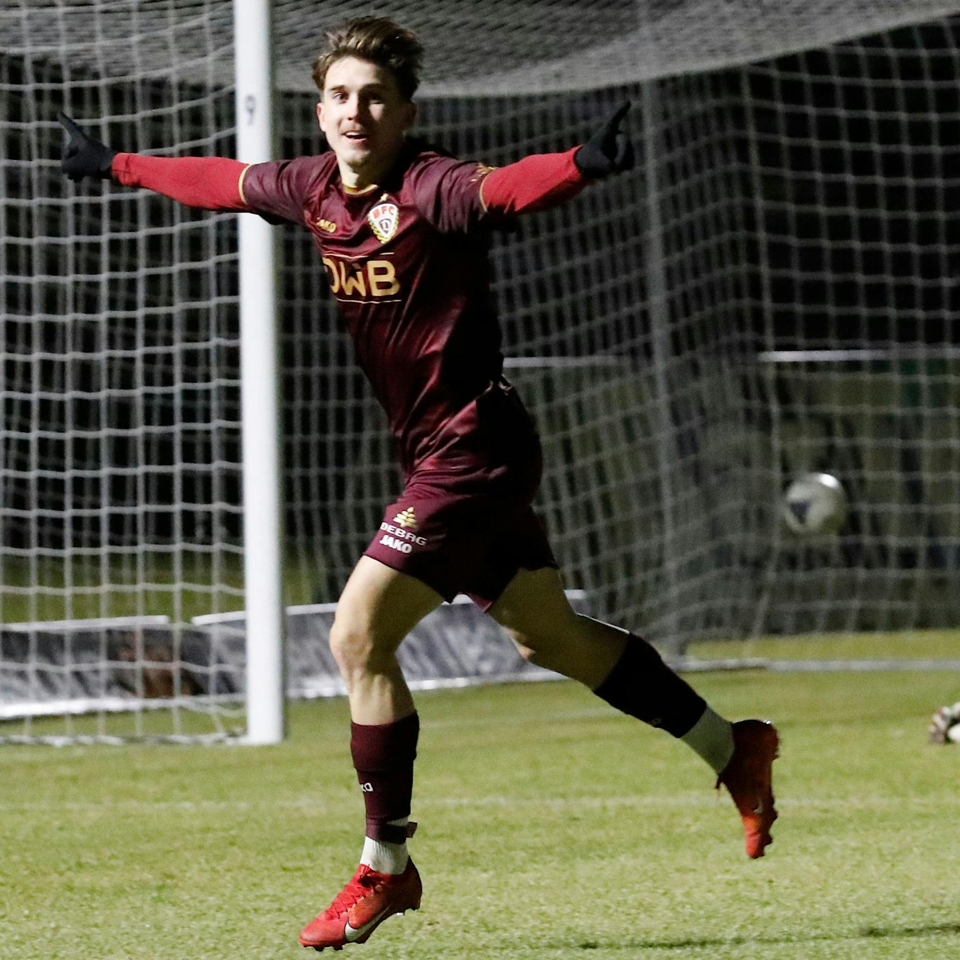 Mit einem Wirbelwind bläst der BFC Dynamo richtig zum Sturm
