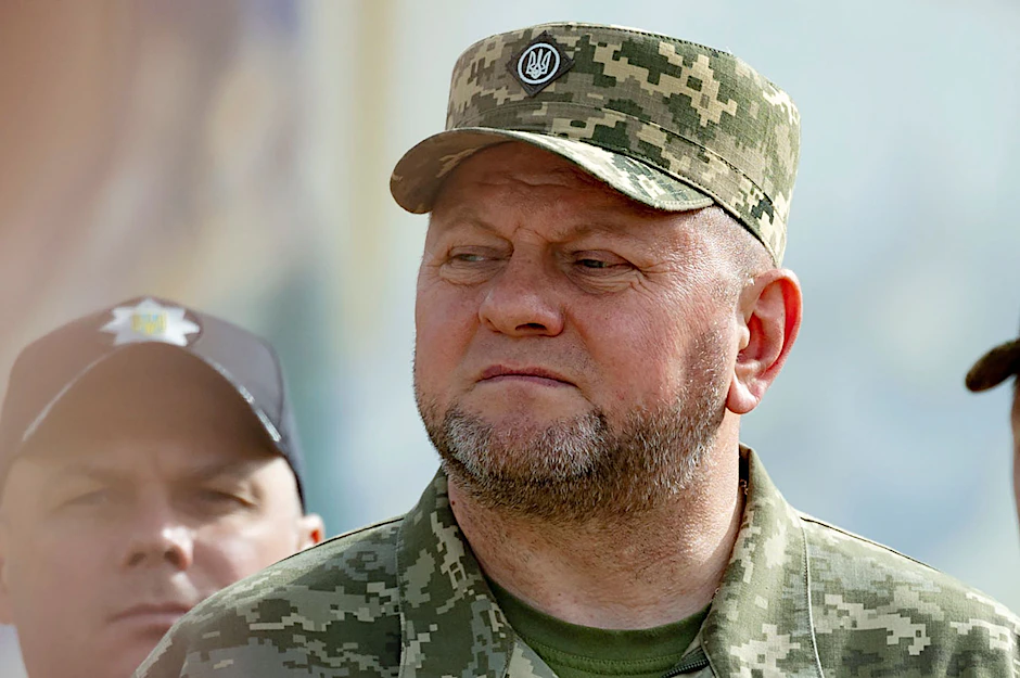 Walerij Saluschnyj verlor am Donnerstag seinen Posten als Armeechef der Ukraine.