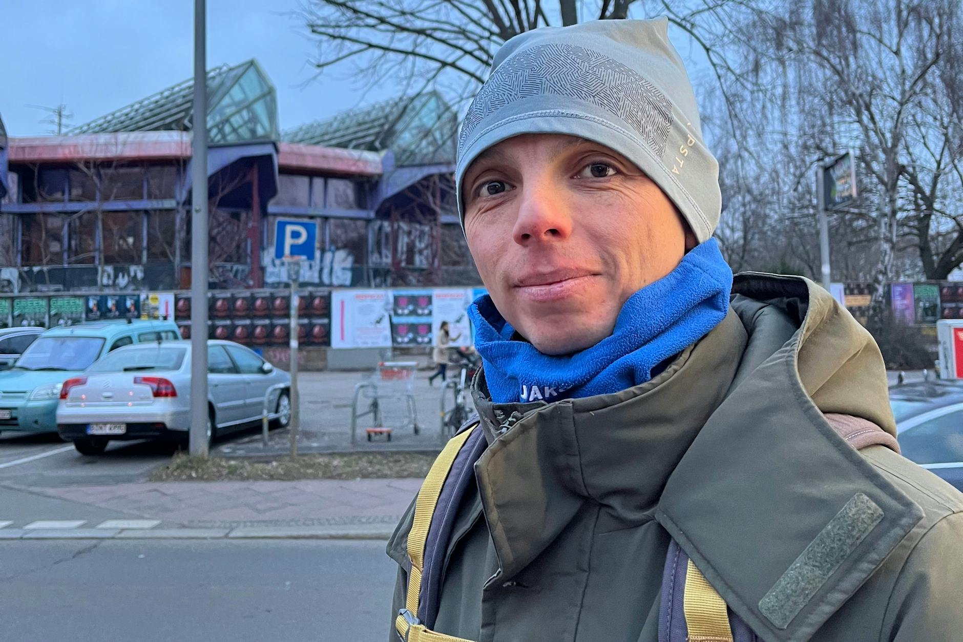 Luis Romero (41) aus Friedrichshain über das SEZ: „Da sind nur Graffitis, die Ecke wird nicht belebt!“