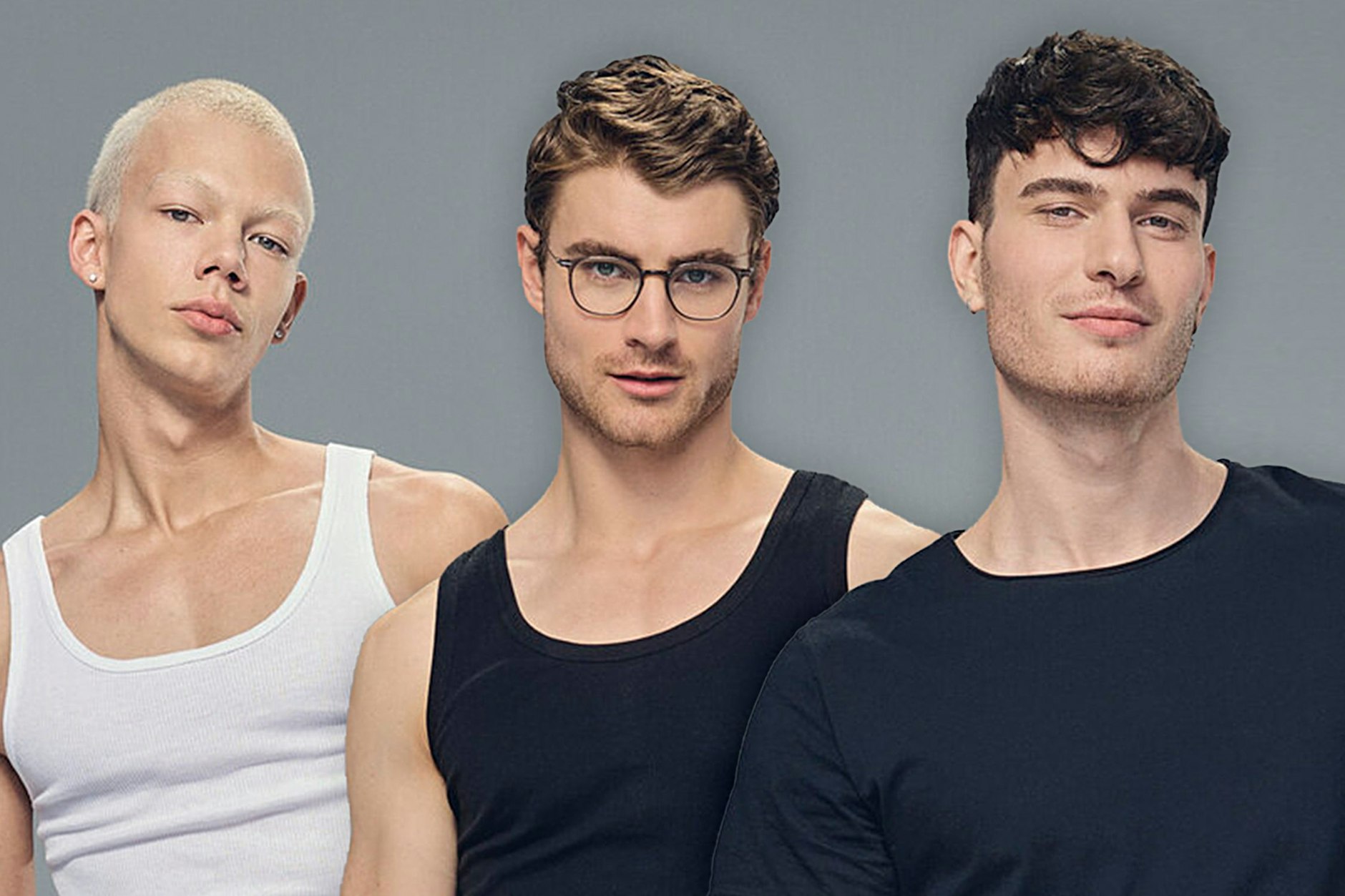 Heidi Klums Männer: Max, Linus und Frieder (v. l. n. r.) wollen bei Germany’s Next Topmodel das Herz der Model-Mama erobern.