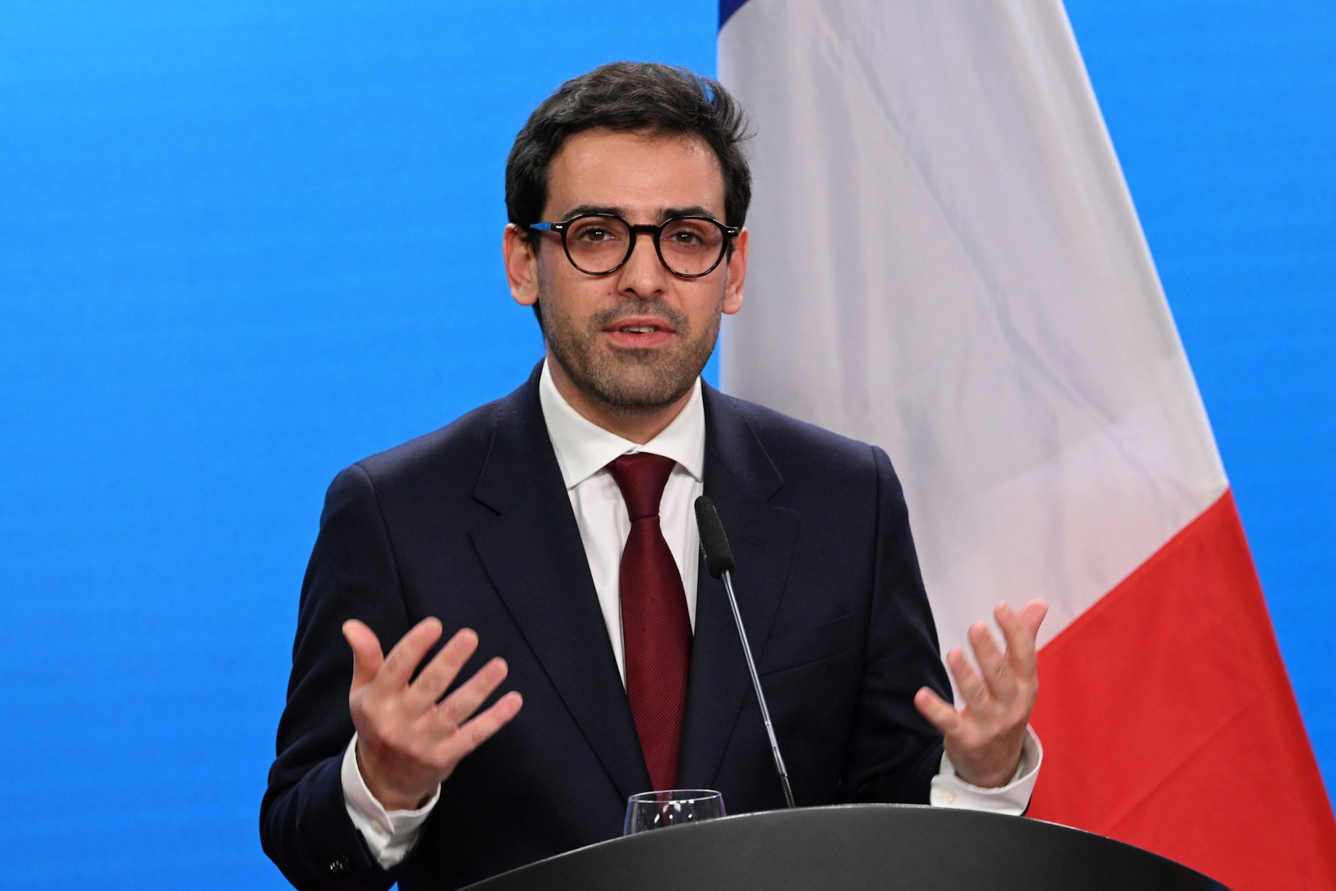 Frankreichs Außenminister Stephane Séjourné&nbsp;