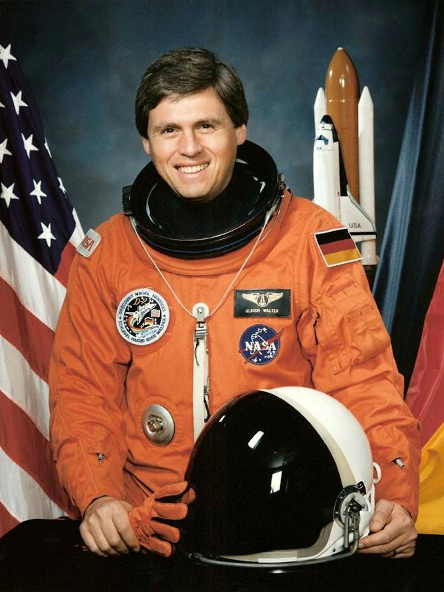 Der Physiker Ulrich Walter (undatierte Aufnahme) brach Ende April 1993 zu einem zehntägigen Einsatz an Bord des Space Shuttles „Columbia“ in Richtung Erdumlaufbahn auf.