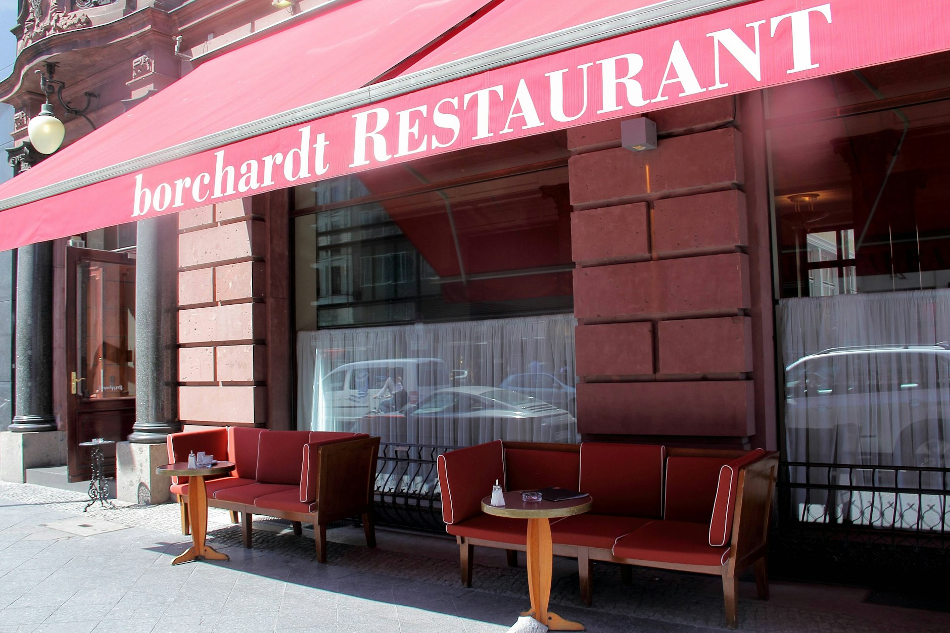 Im Restaurant Borchardt gehen die Promis ein und aus.