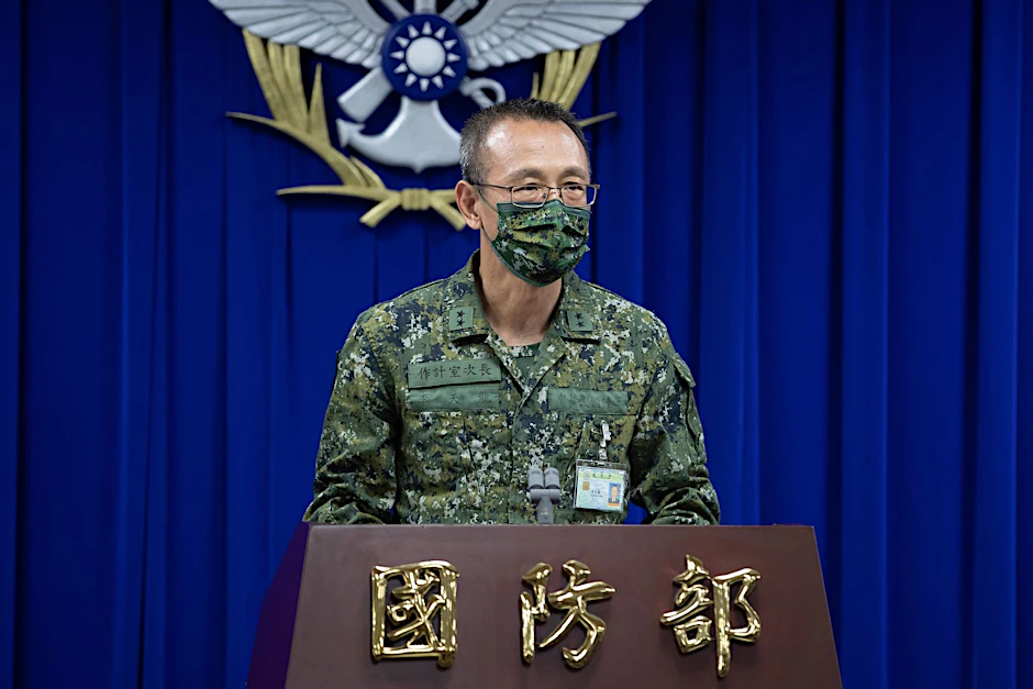 HANDOUT - Das taiwanesische Verteidigungsministerium hat nach eigenen Angaben acht chinesische Ballons entdeckt (Archivbild).  tional Defense/AP/dpa