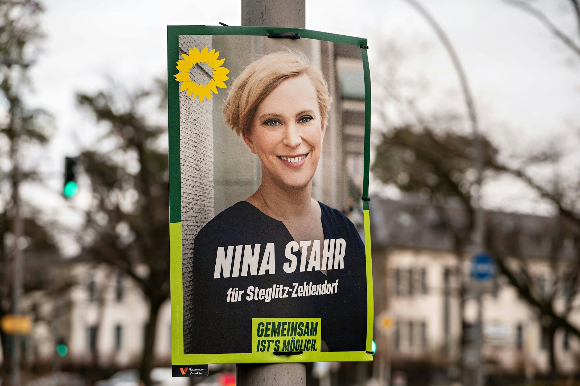 Die Berliner Grünen-Landesvorsitzende Nina Stahr (Steglitz-Zehlendorf) fliegt aus dem Parlament.