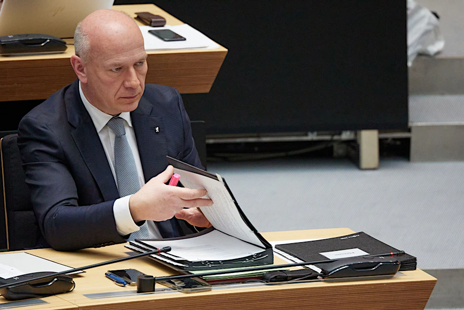 Berlins Regierender Bürgermeister Kai Wegner (CDU) hält eine Änderung des Hochschulgesetzes für erforderlich.