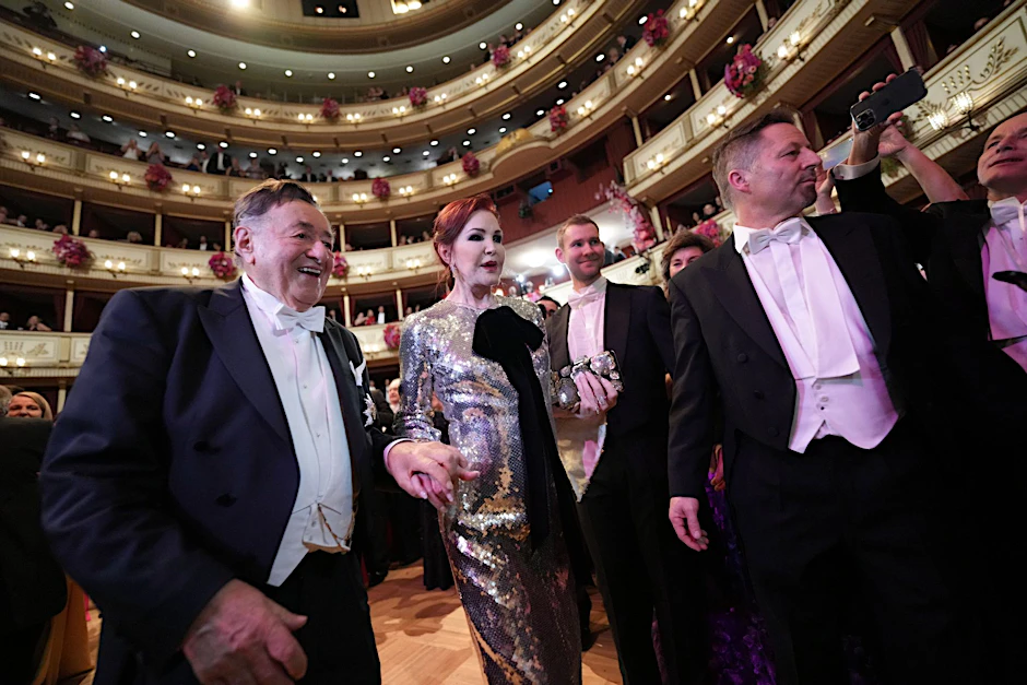 Priscilla Presley war Richard Lugners Stargast beim diesjährigen Opernball.  
