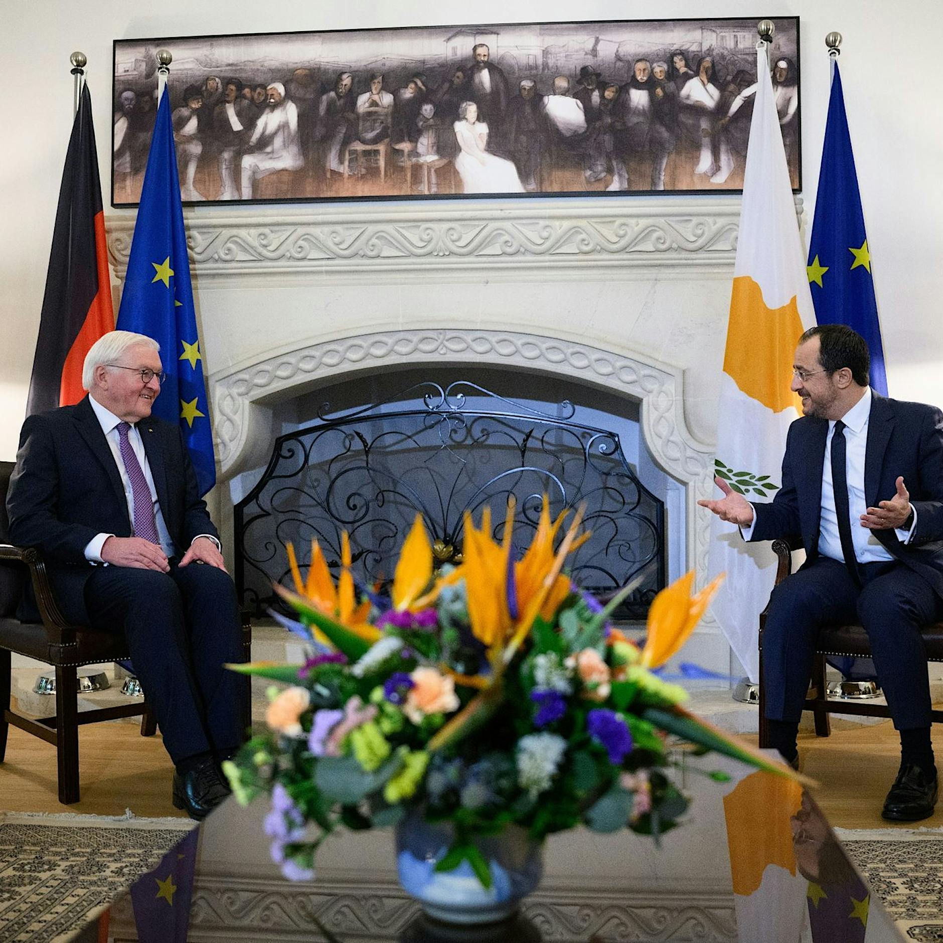 Die Teilung überwinden - Zypern bittet Steinmeier um Hilfe