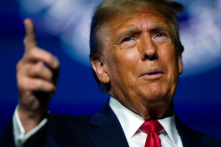 Will bei der US-Präsidentschaftswahl im November erneut für die Republikaner antreten: Donald Trump.  