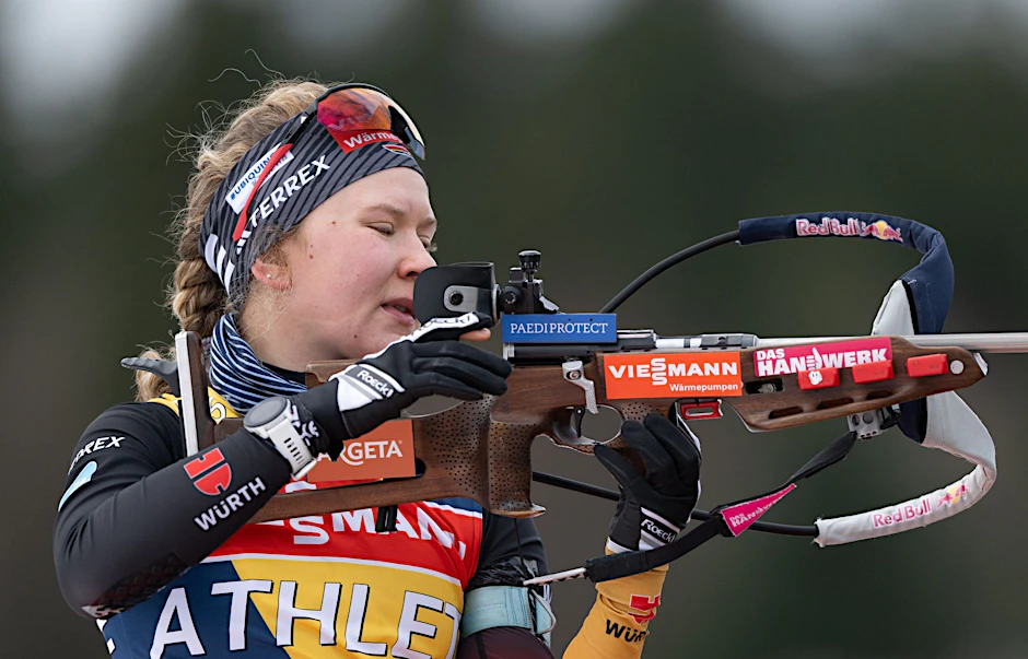 ARCHIV - Feiert in Nove Mesto überraschend ihr WM-Debüt: Selina Grotian.  
