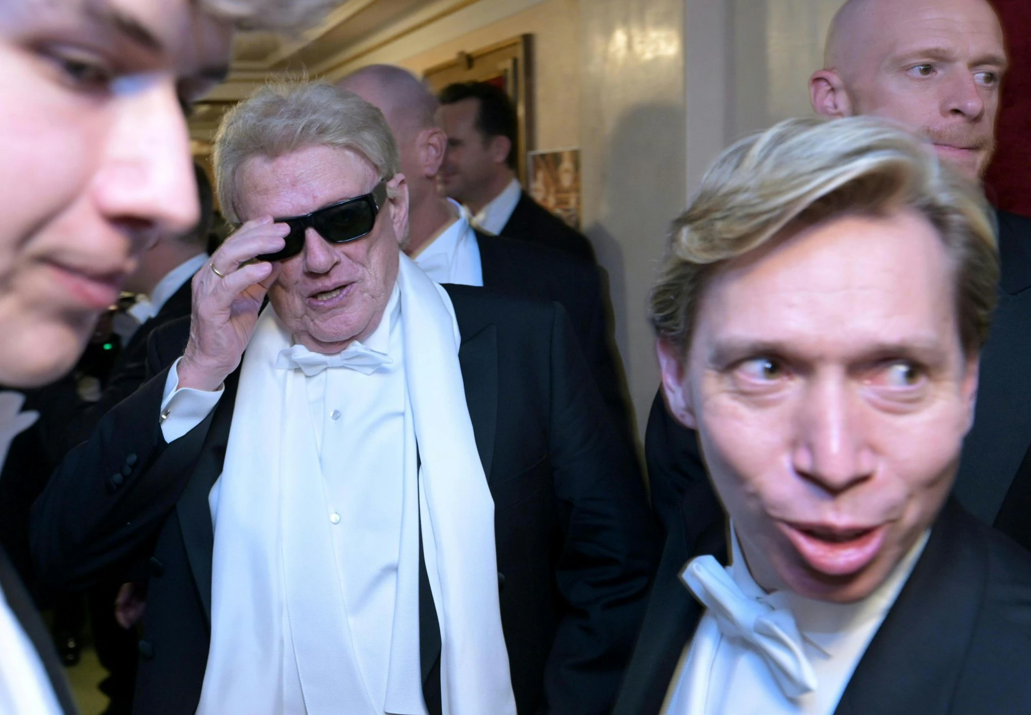 Sänger Heino war ebenso zu Gast in der Wiener Staatsoper.  