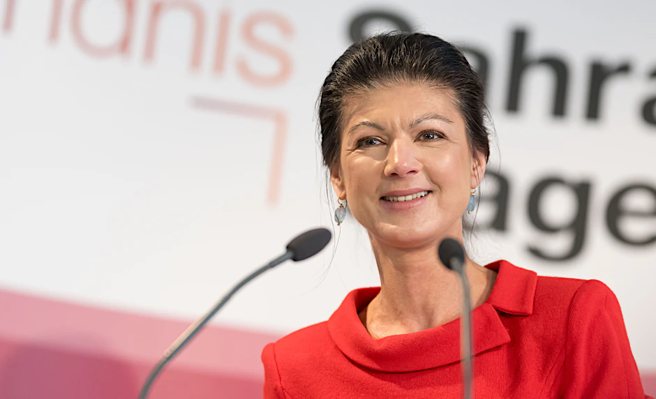 „Wir liefern Waffen in alle Welt“, sagte Sahra Wagenknecht in Passau.