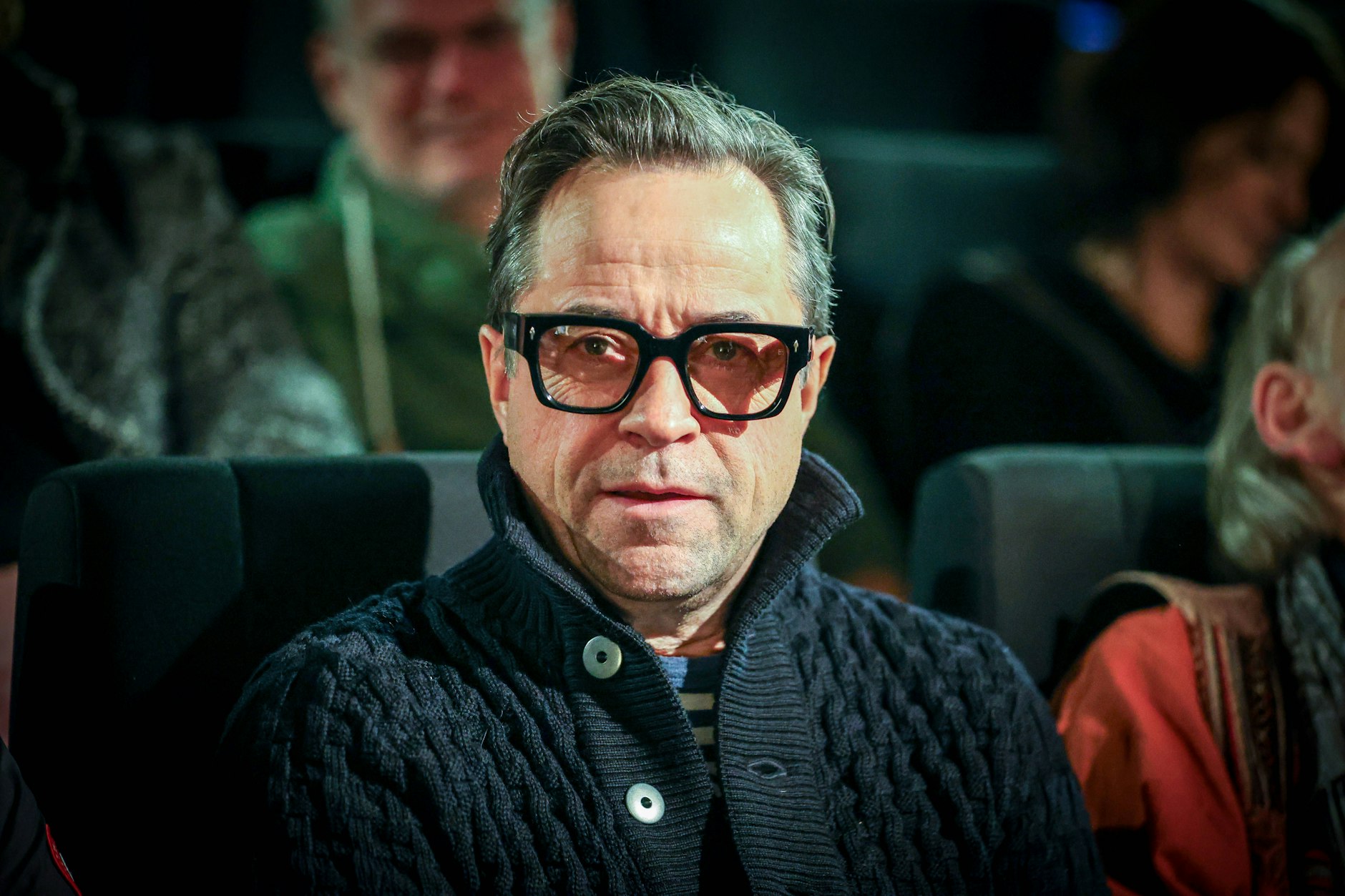 Quicklebendig: Jan Josef Liefers bei einer „Tatort“-Premiere im Dezember in Münster.