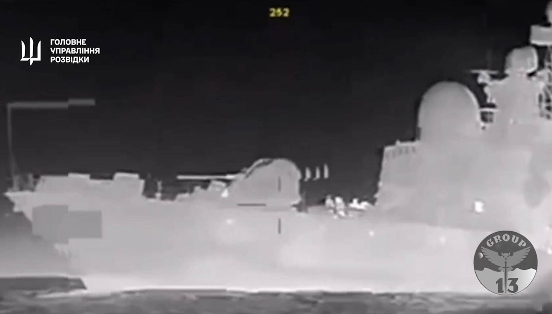 Massiver Drohnen-Angriff: Ukraine versenkt Kriegsschiff im Schwarzen Meer