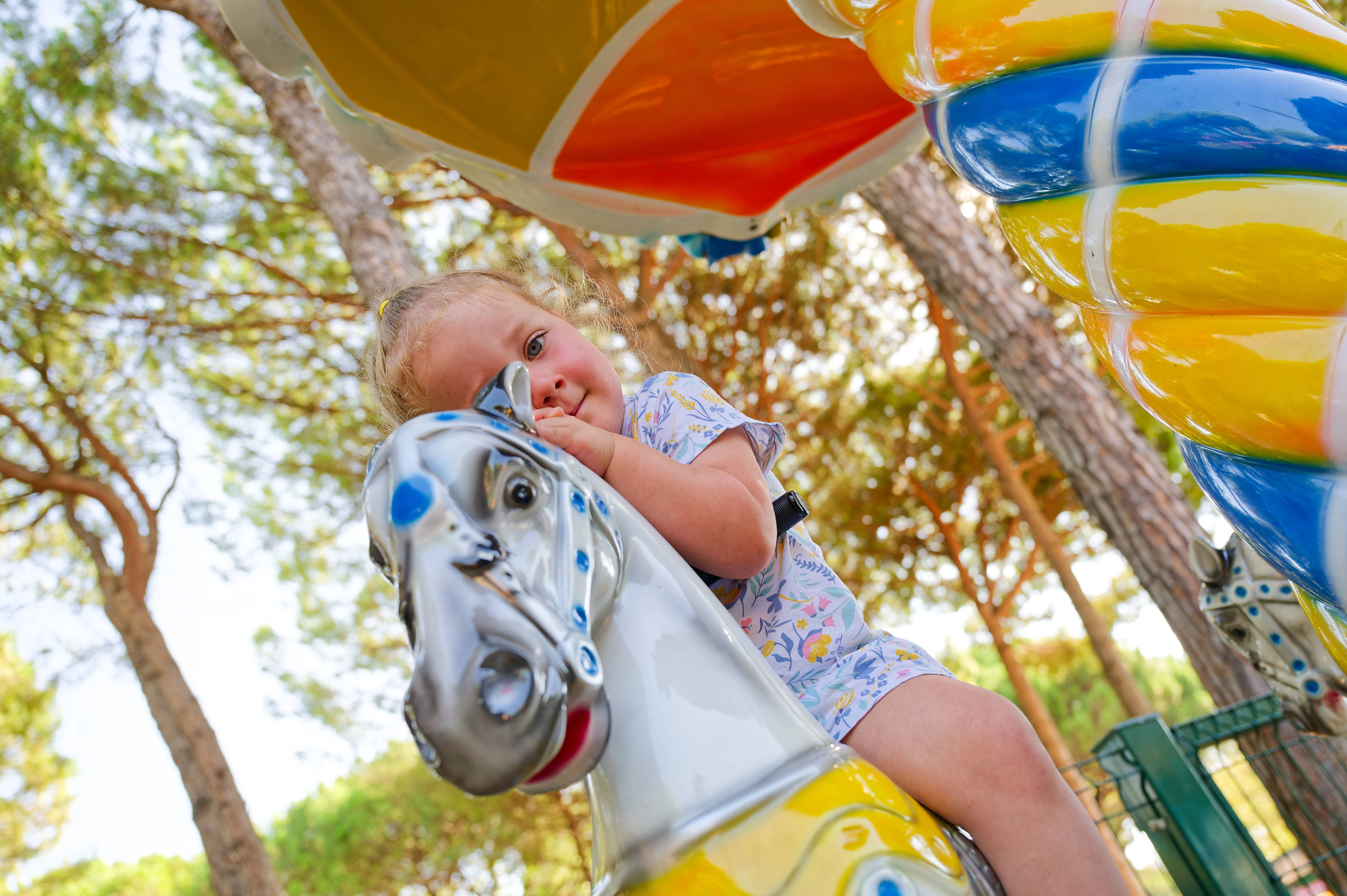 Image - Karussell-Pferde verbieten? Blödsinn! Respekt vor Tieren lernen Kinder nicht auf dem Rummel