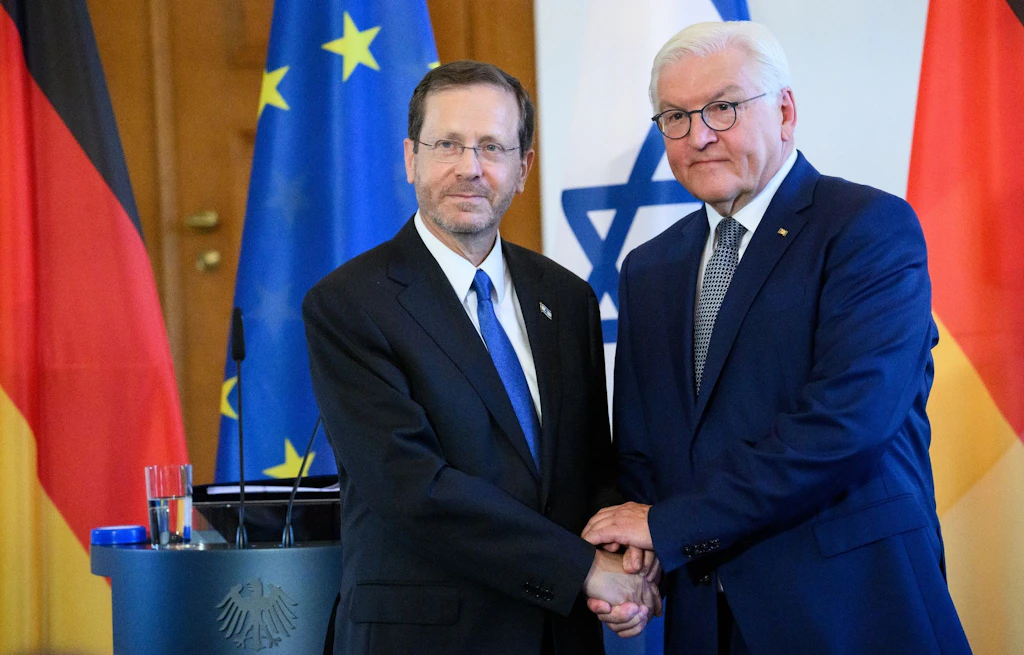 Treffen in Bellevue: Auch Israels Staatspräsident Herzog kommt heute nach Berlin