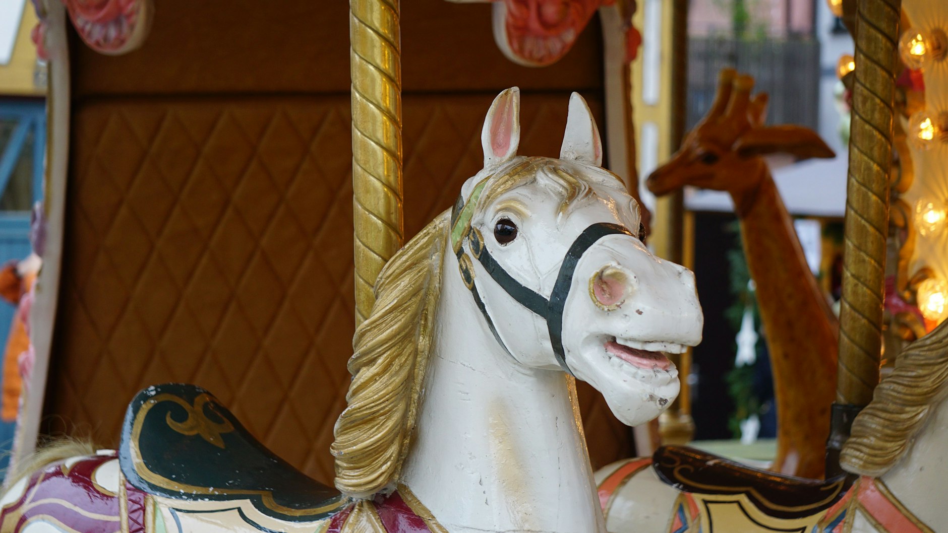 Pferde-Figuren gehören seit lange Zeit auf Karusselle - wenn es nach den Tierschützern von PETA geht, soll sich das ändern.