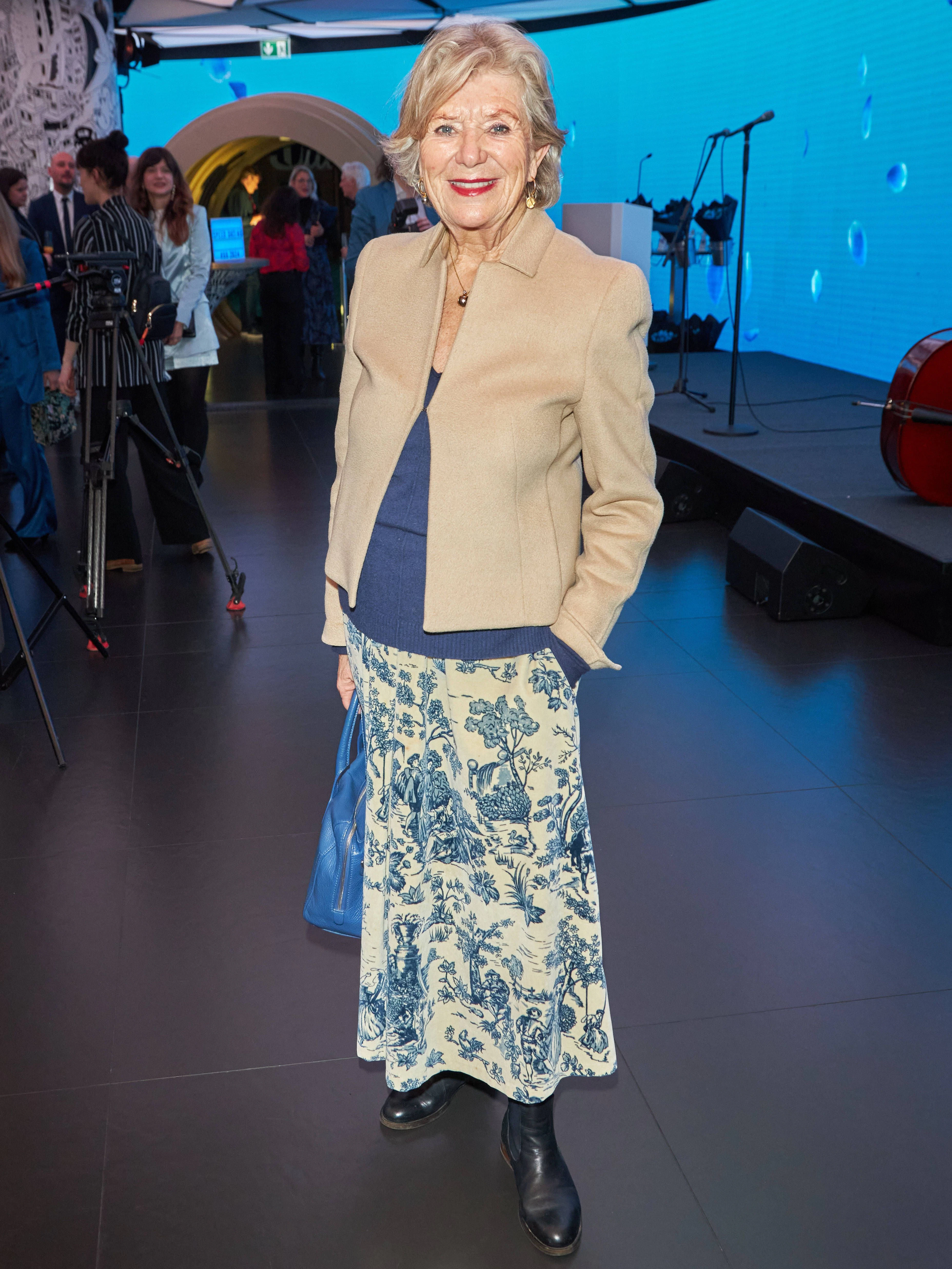 Jutta Speidel bei den Blaue Blume Awards 2024 in Berlin.