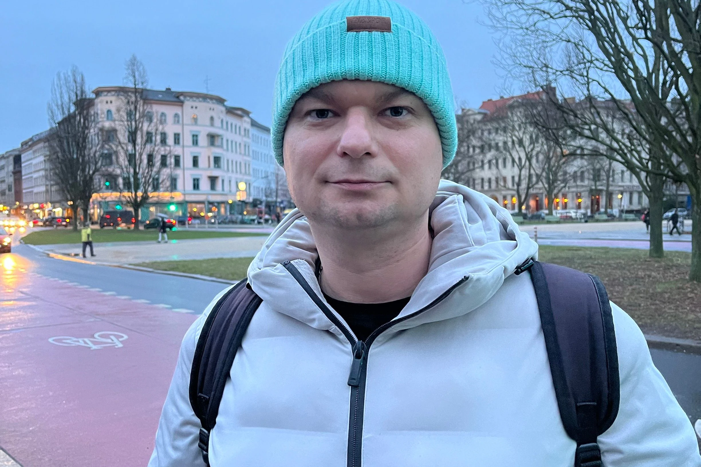 Lucas Jutkievitz (42) vom Potsdamer Platz trinkt am liebsten Filterkaffee.