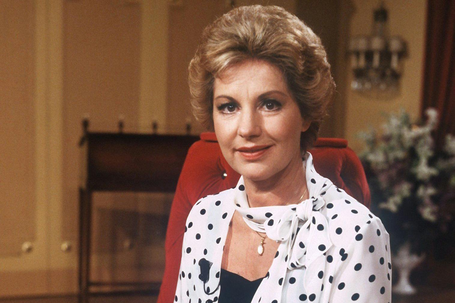 Schauspielerin und Sängerin Johanna von Koczian in den 1970er-Jahren.