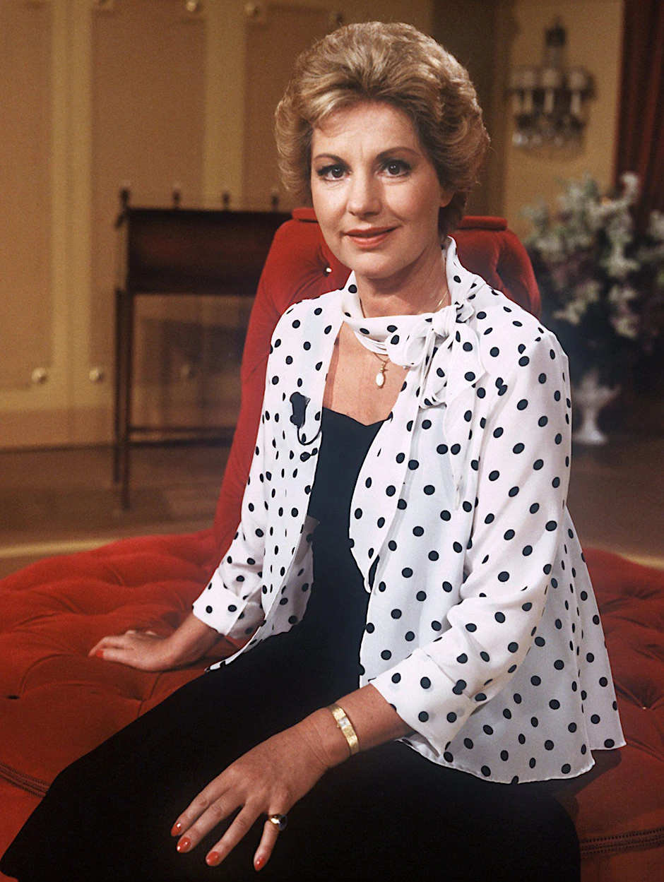 Schauspielerin und Sängerin Johanna von Koczian in den 1970er-Jahren.
