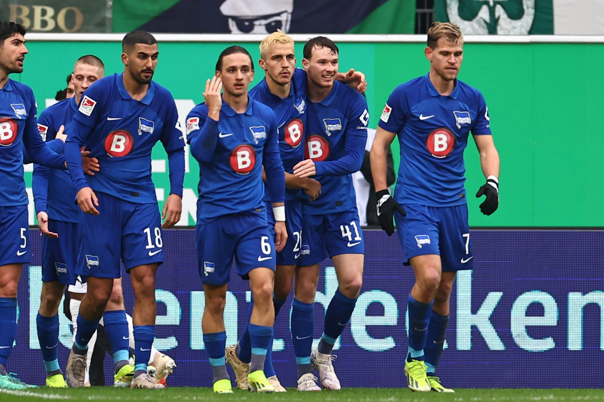 Hertha BSC setzte sich in Fürth durch.  