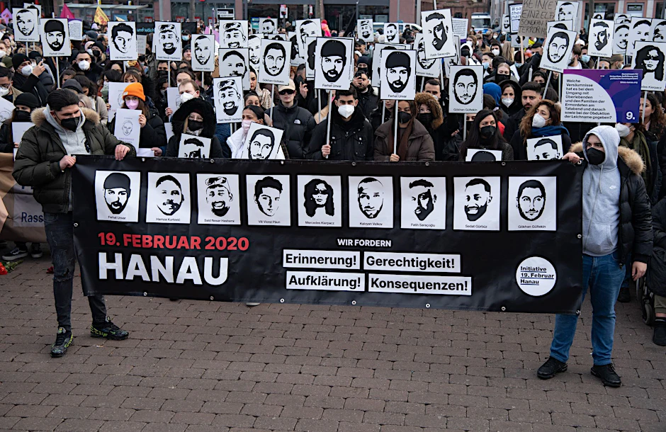 ARCHIV - Es soll in Hanau am vierten Jahrestag des Anschlags wieder zahlreiche Veranstaltungen am und rund um den 19. Februar geben.  
