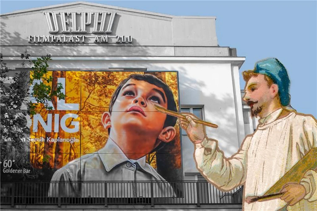 Wie aus einer anderen Zeit: Diese Berliner Kinos haben noch gemalte Plakate