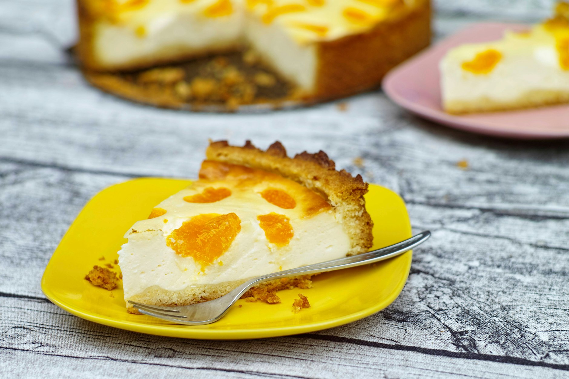 Omas Käsekuchen mit Mandarinen - den lieben wirklich alle.  