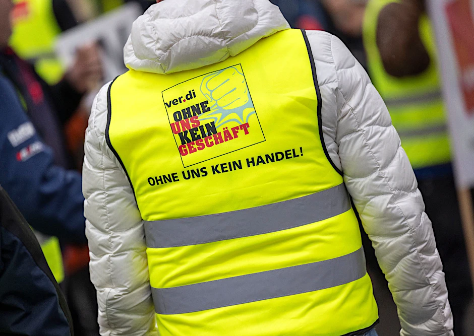 Bis Ostern will Verdi mit mehreren Aktionswochen den Druck auf die Arbeitgeber erhöhen.  