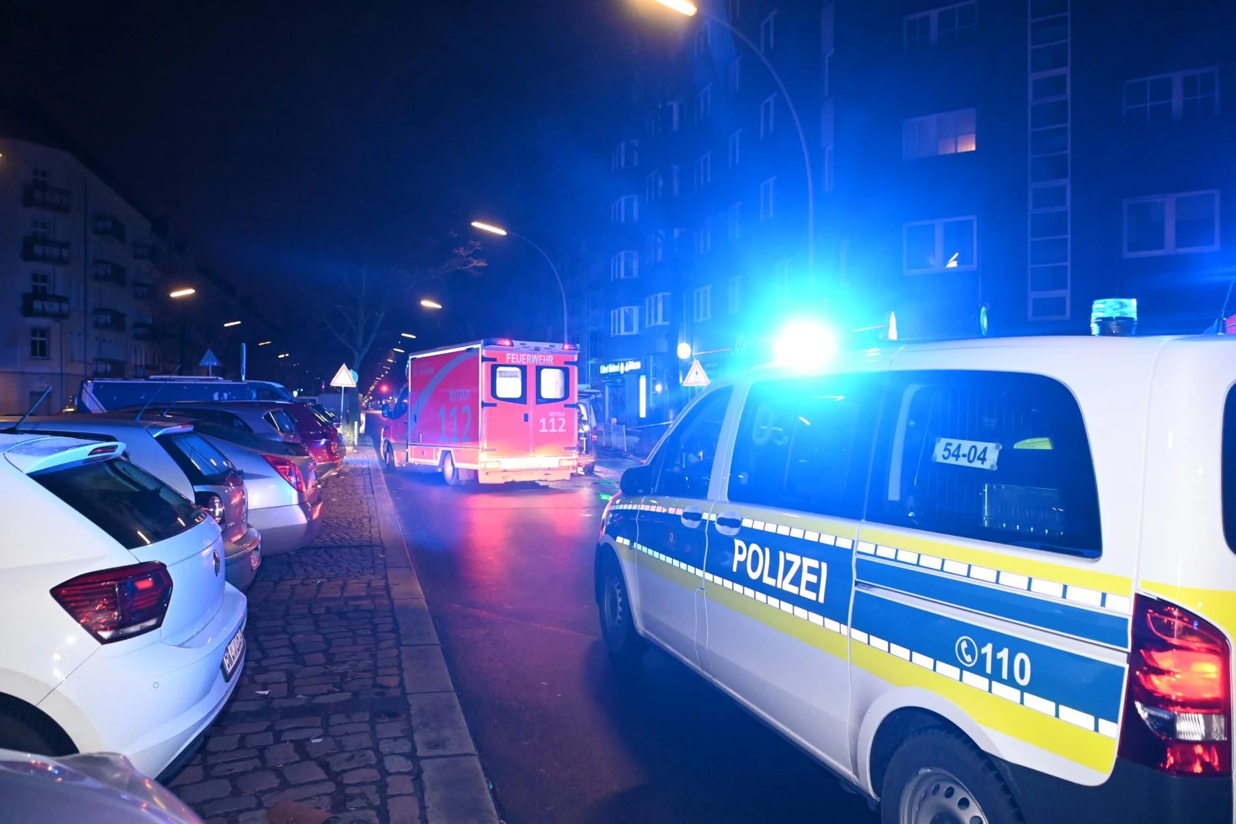 Großeinsatz für Polizei und Retter am frühen Morgen.