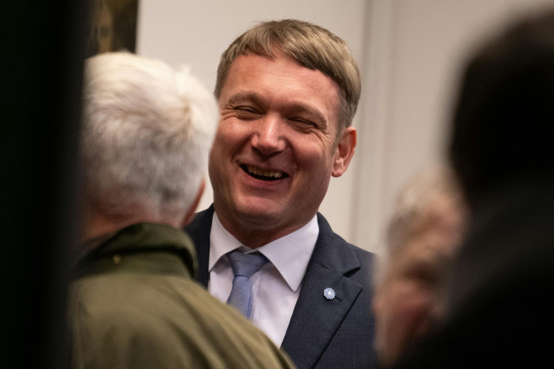 André Poggenburg, hier bei einer Veranstaltung in Lichterfelde.
