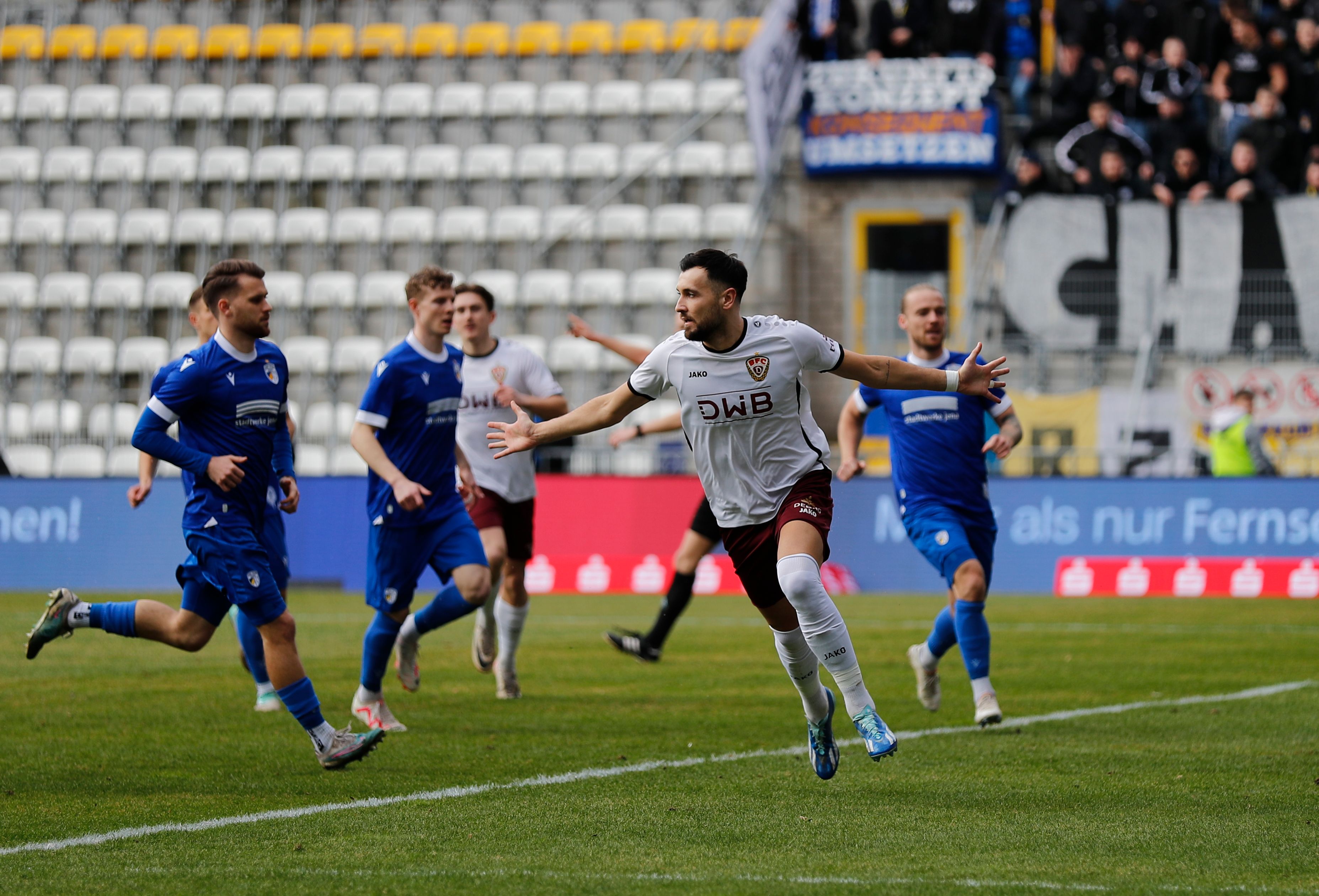 Image - 3:2 in Jena! BFC Dynamo schickt drei Grüße nach Greifswald