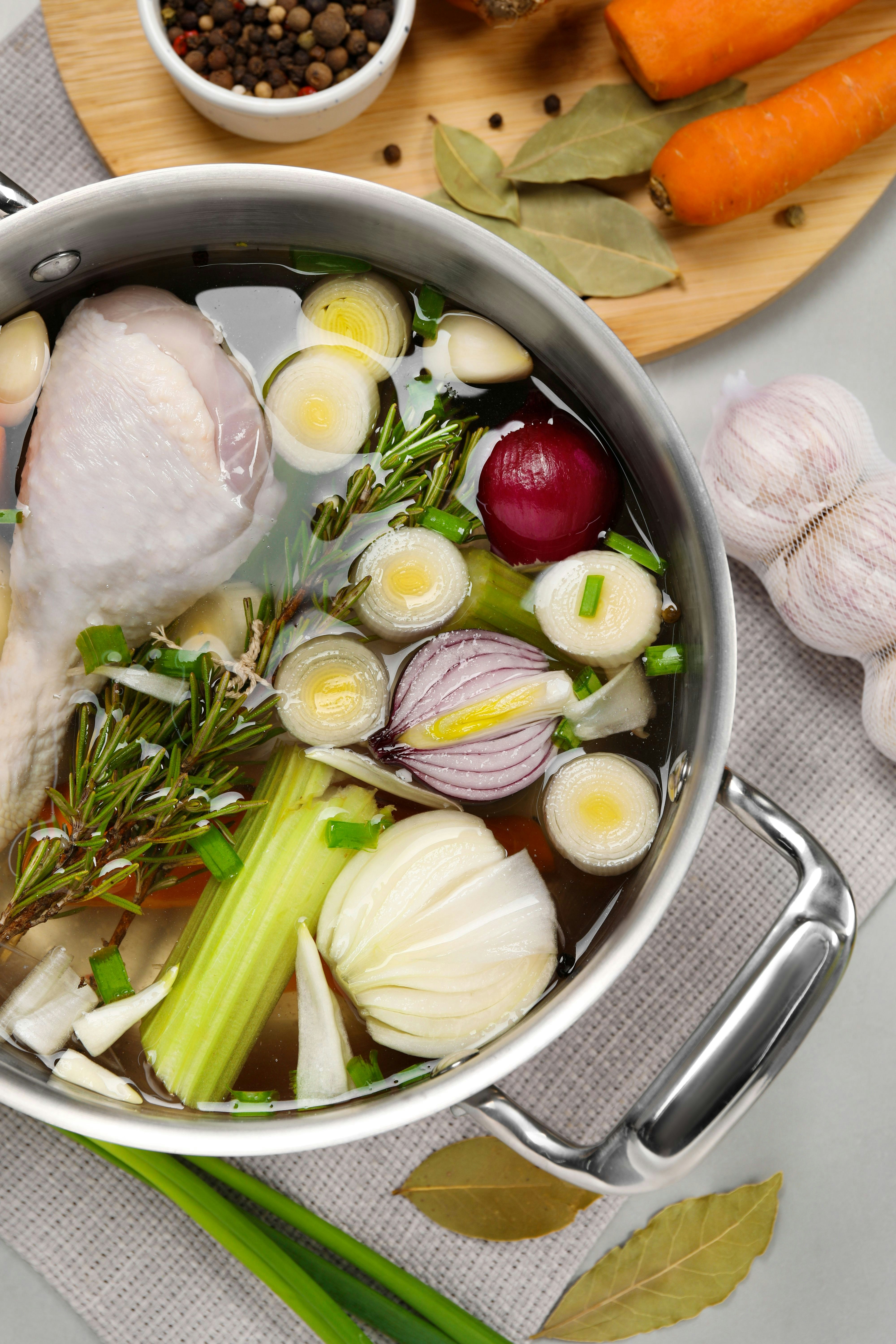 Rezept der Woche: Hühnerbrühe, ein Süppchen fürs Schnüpfchen