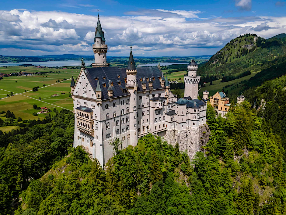 In der Natur unweit von Schloss Neuschwanstein spielte sich das grauenhafte Verbrechen ab.