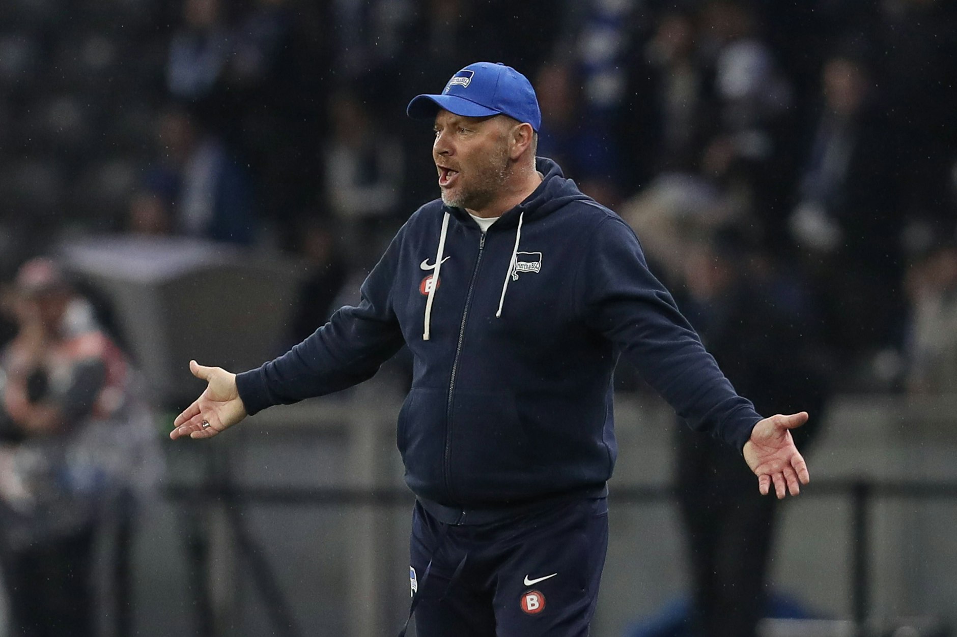 Herthas Trainer Pal Dardai war schon während des 3:2-Heimsieges gegen den 1. FC Magdeburg über manchen Spielzug seiner Profis verärgert.