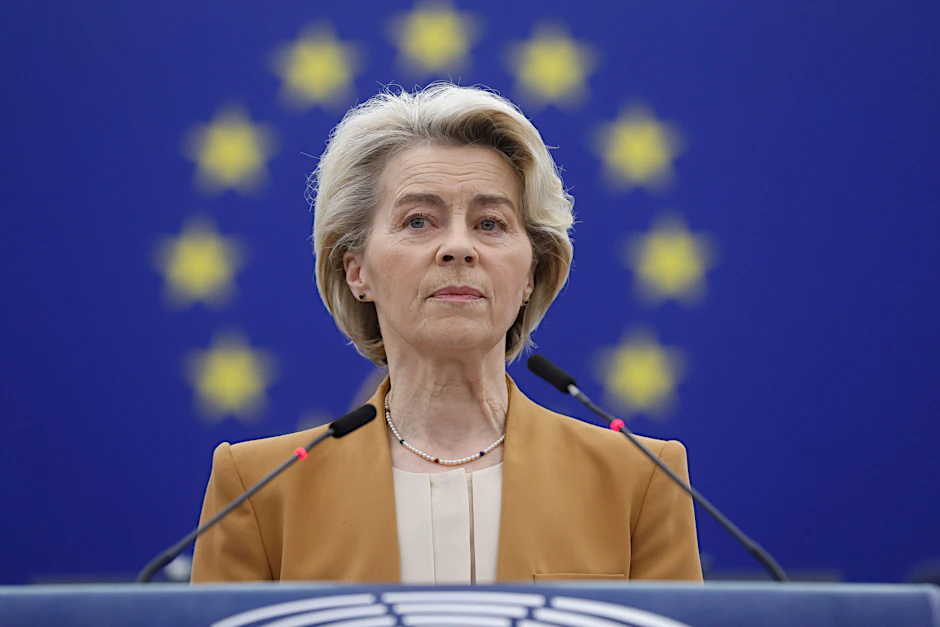 Ursula von der Leyen, Präsidentin der Europäischen Kommission.&nbsp;