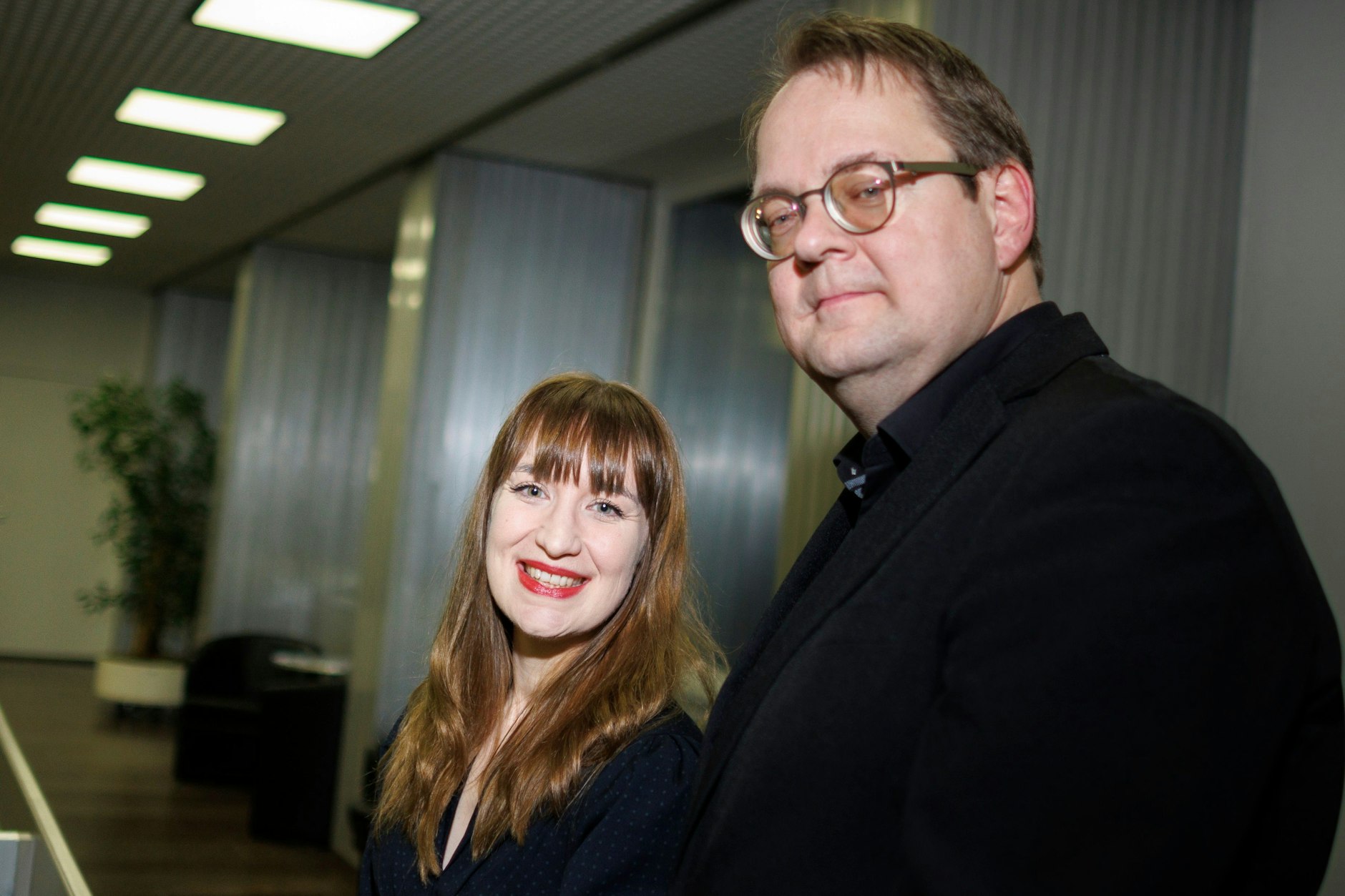 Heidi Reichinnek und Sören Pellmann führen die Linke im Bundestag.