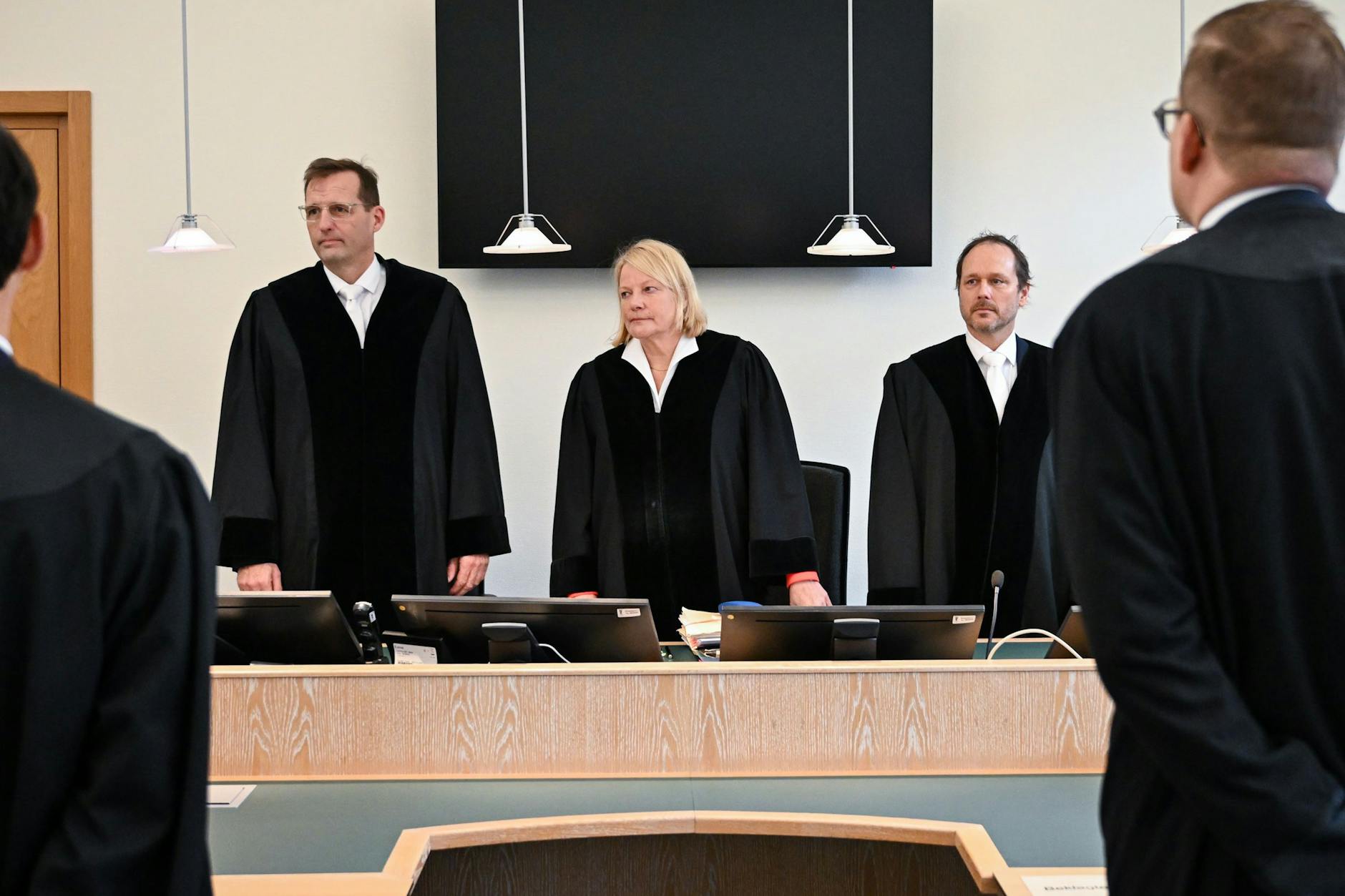 Richterin Dr. Astrid Zilm (M..) hat am Landgericht beim Rechtsstreit Hertha BSC gegen Fredi Bobic den Vorsitz.