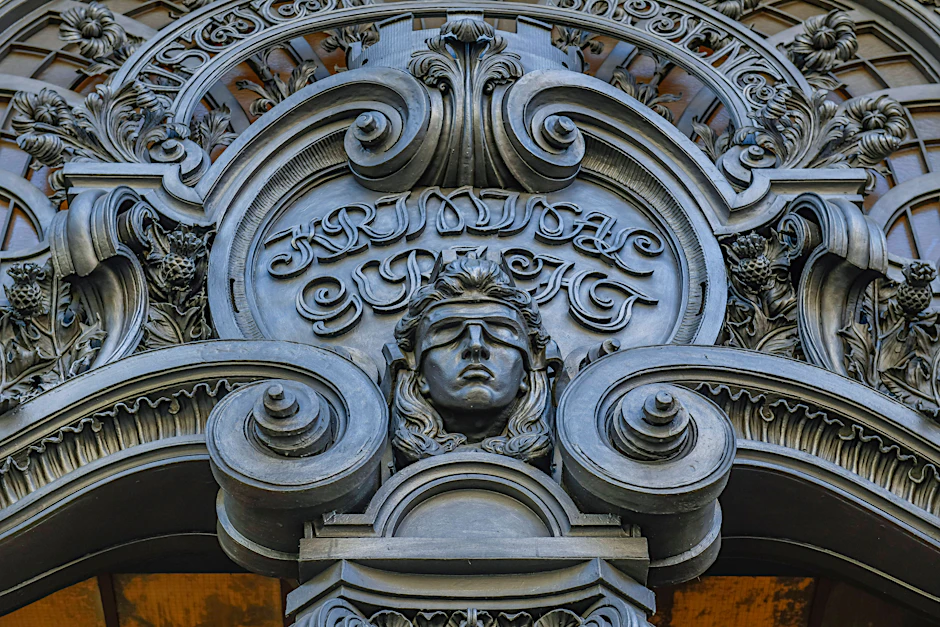 Eingangstor des Landgerichts Moabit&nbsp;
