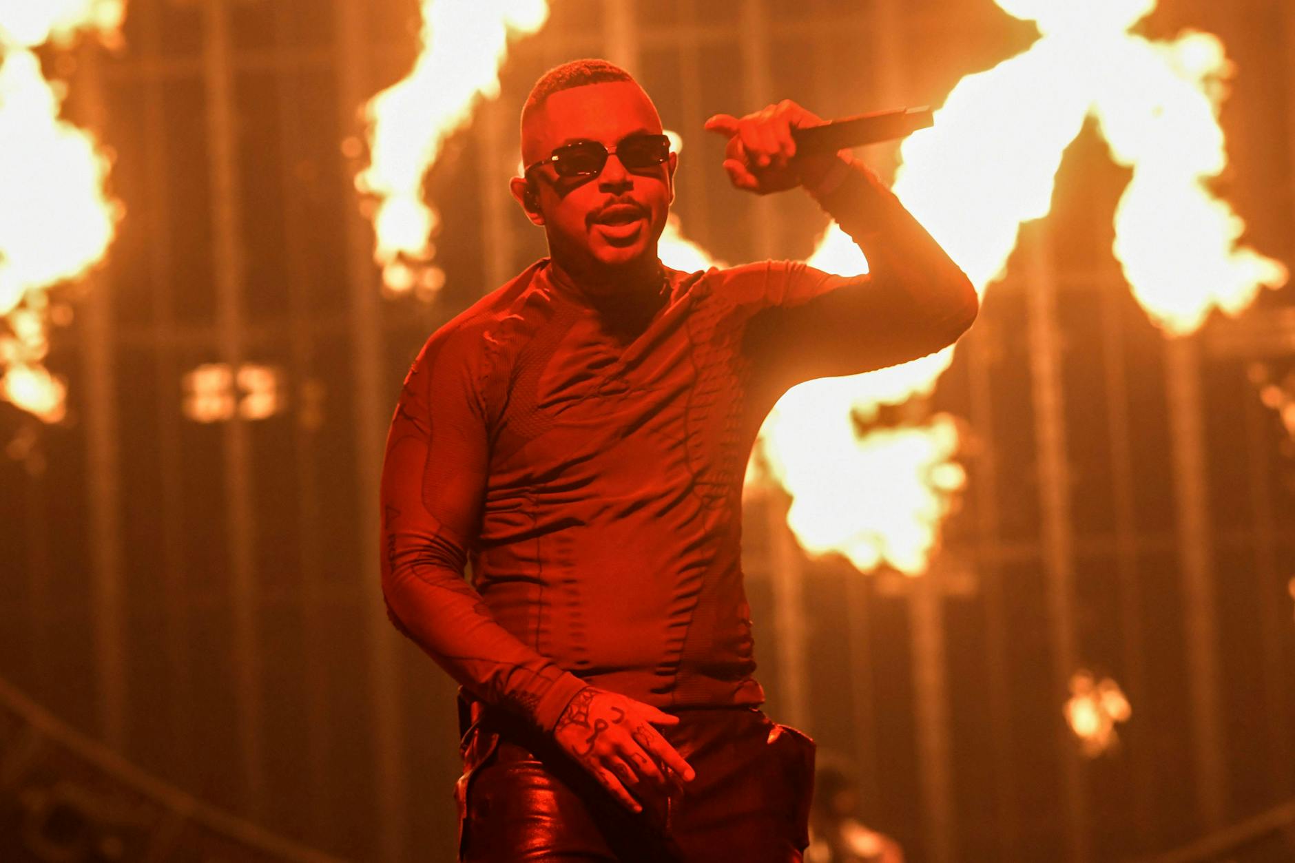 Luciano, hier beim Konzert in Hannover am 16. Februar 2024