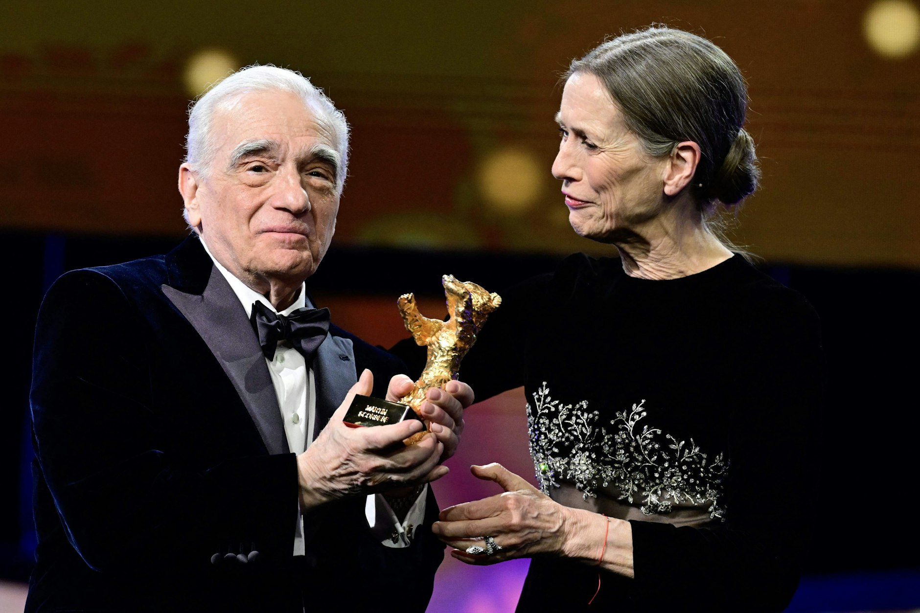 Für sein Lebenswerk bekam US-Regisseur Martin Scorsese bei der Berlinale den Goldenen Ehrenbären. 